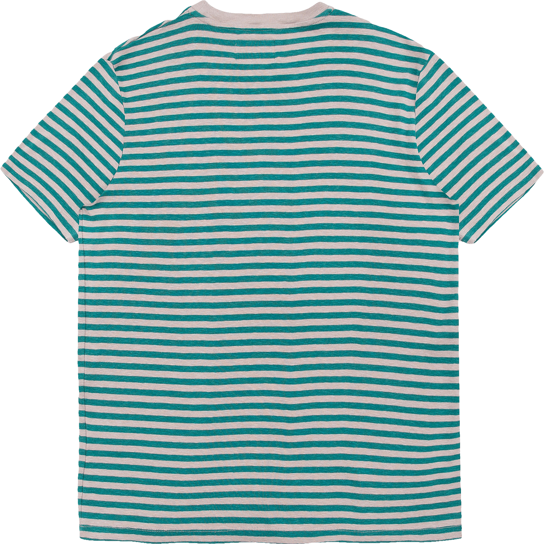 Classic Stripe Tee - Alpine Green