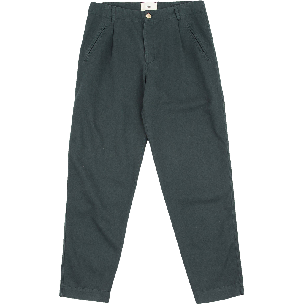 Assembly Pant - Forest Green Brushed Twill