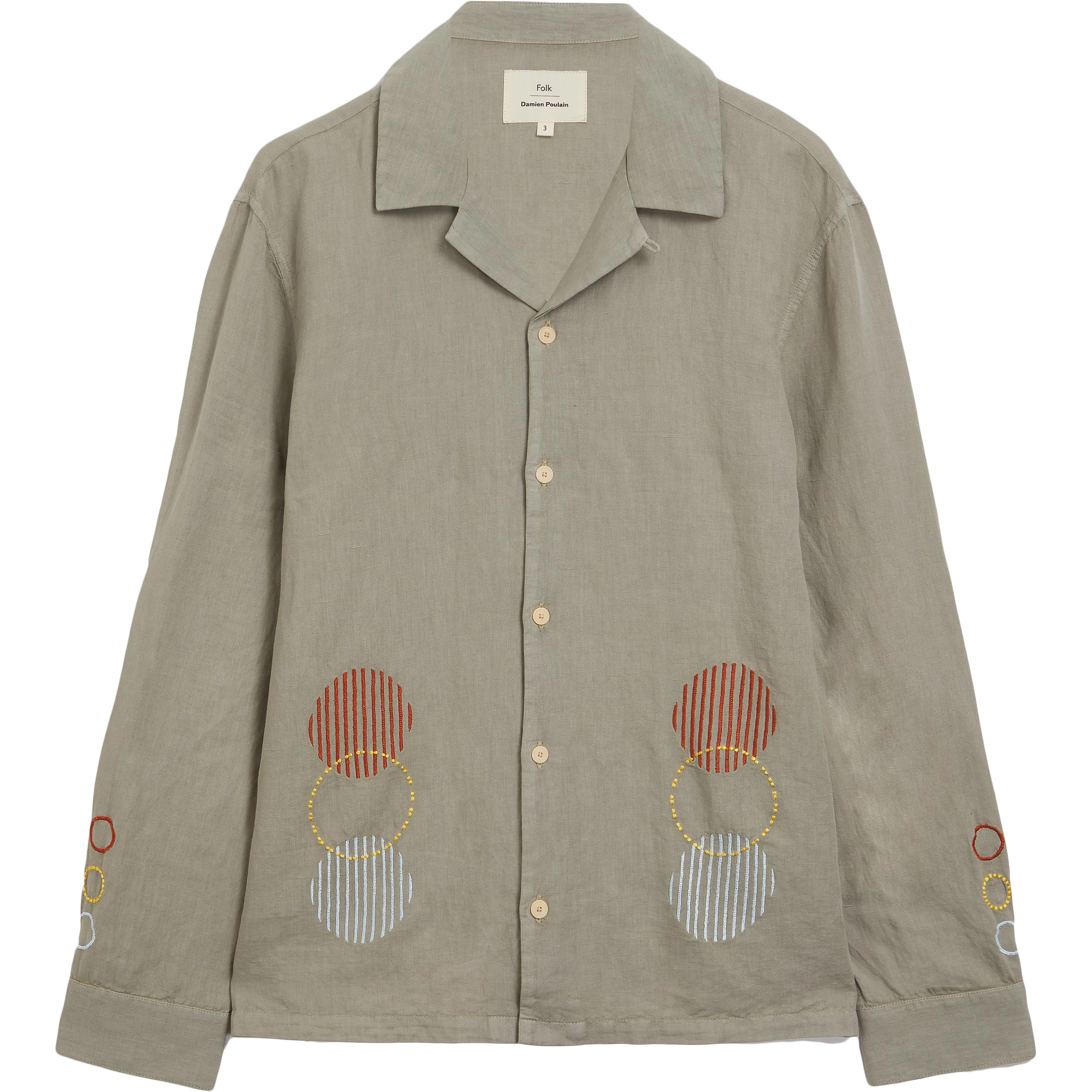 Soft Collar Shirt - Olive Sun