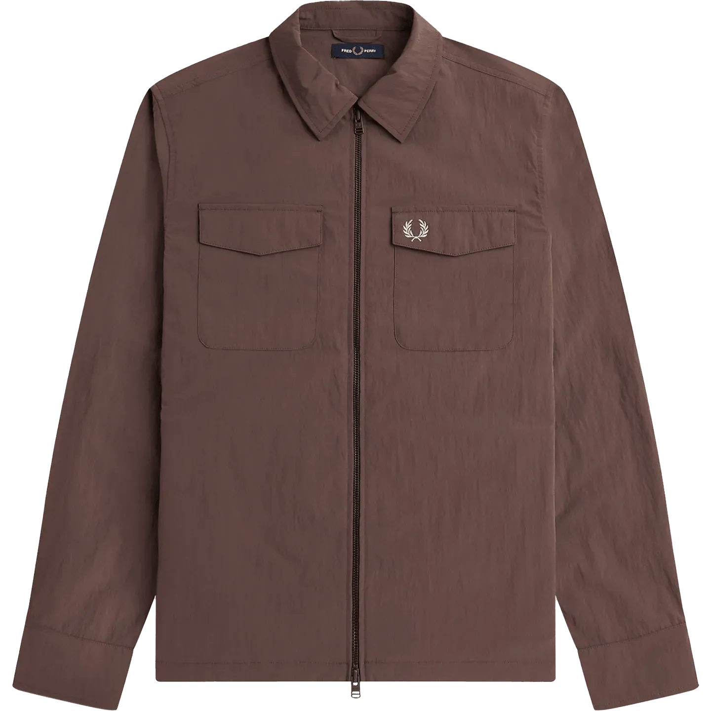 Zip Overshirt - Carrington Brick