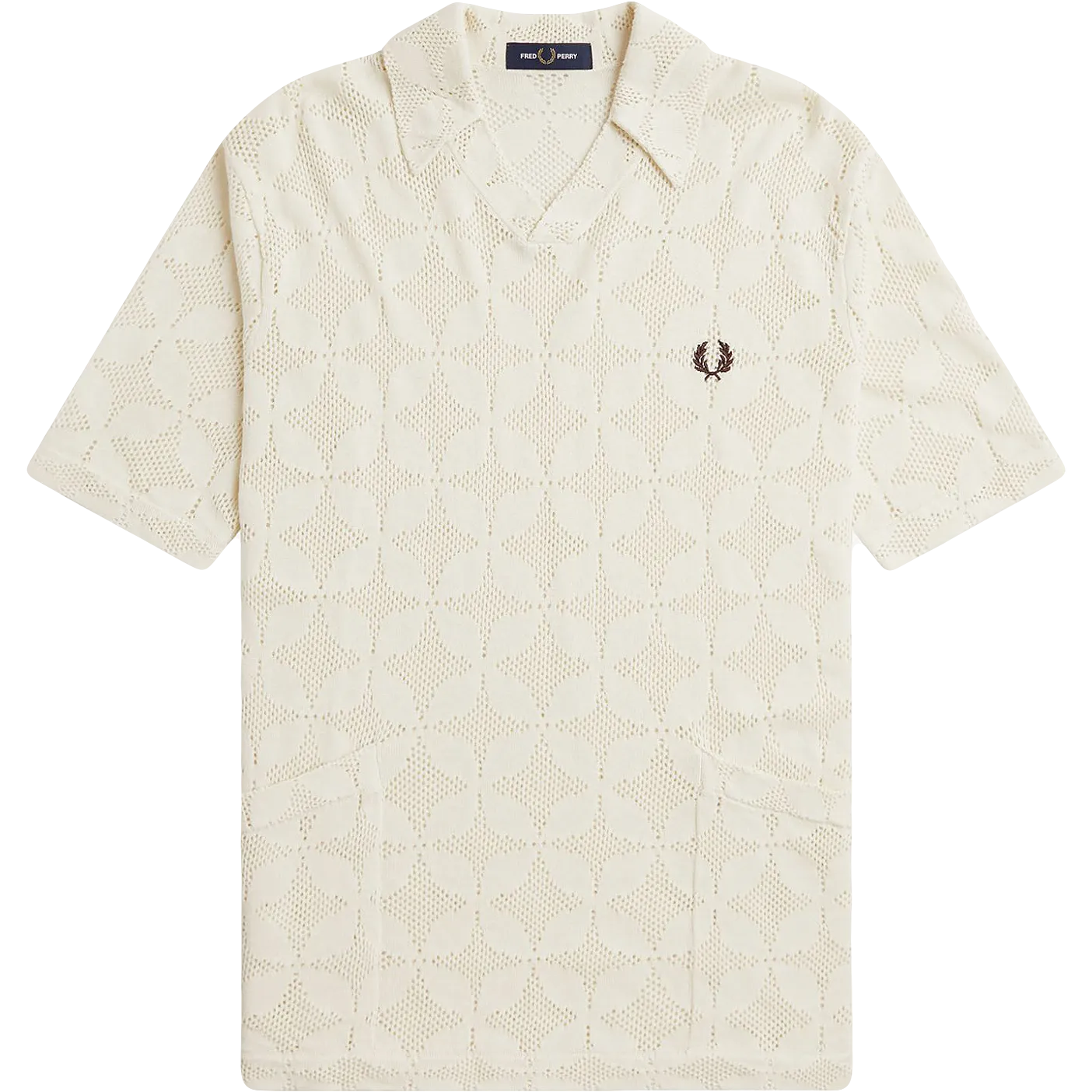 Compass Knit Shirt - Ecru