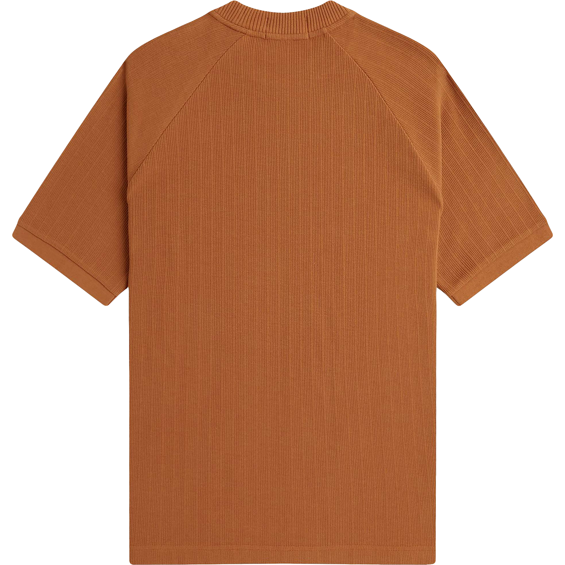 Ribbed Raglan Sleeve Tee - Marmalade