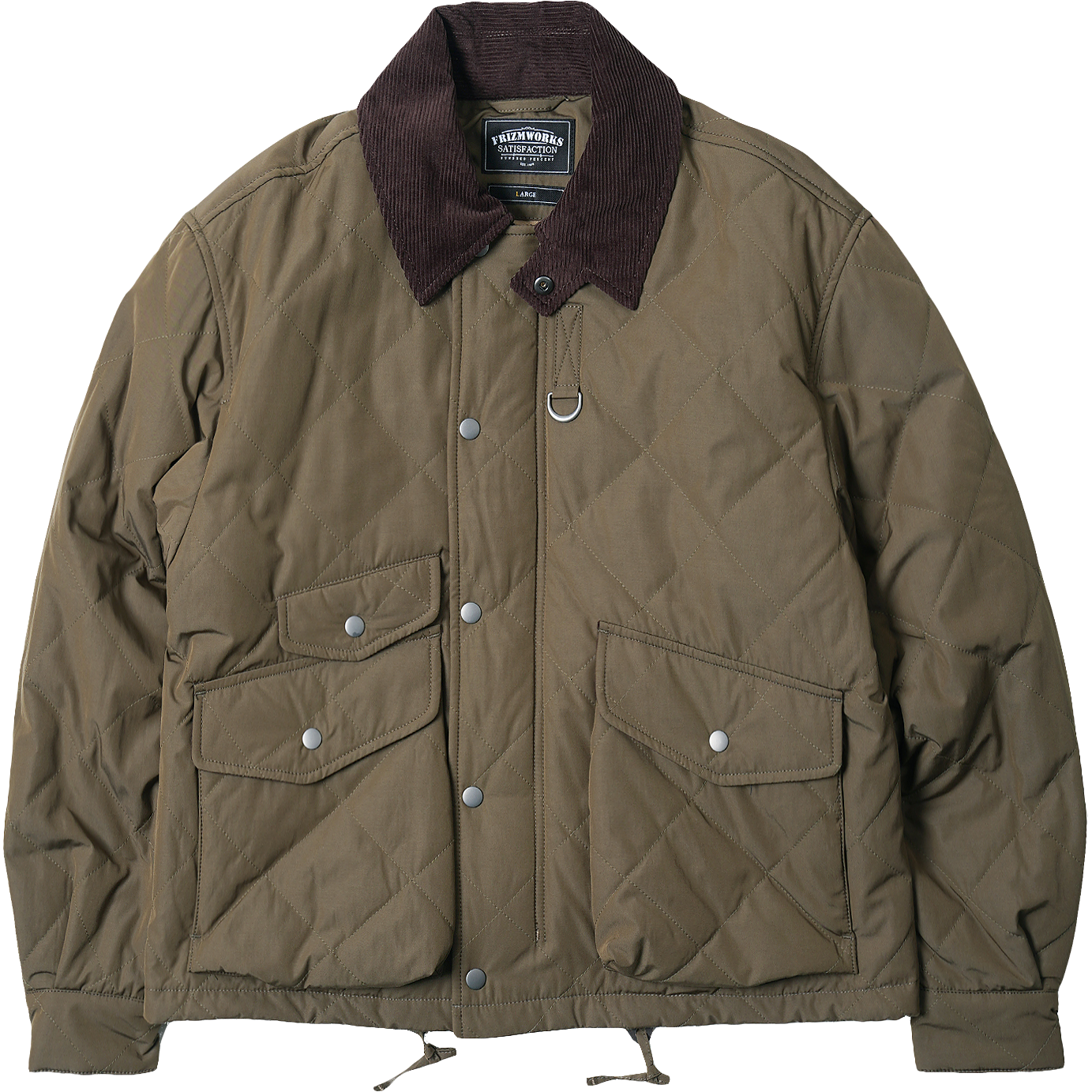 Quilted Heritage Hunting Jacket - Olive