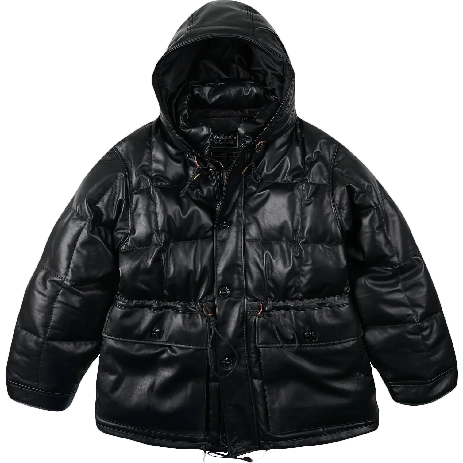 Lambskin Karakoram Goose Down Parka - Black | Frizmworks | Park Lambskin Karakoram Goose Down Parka - Black | Frizmworks | Park