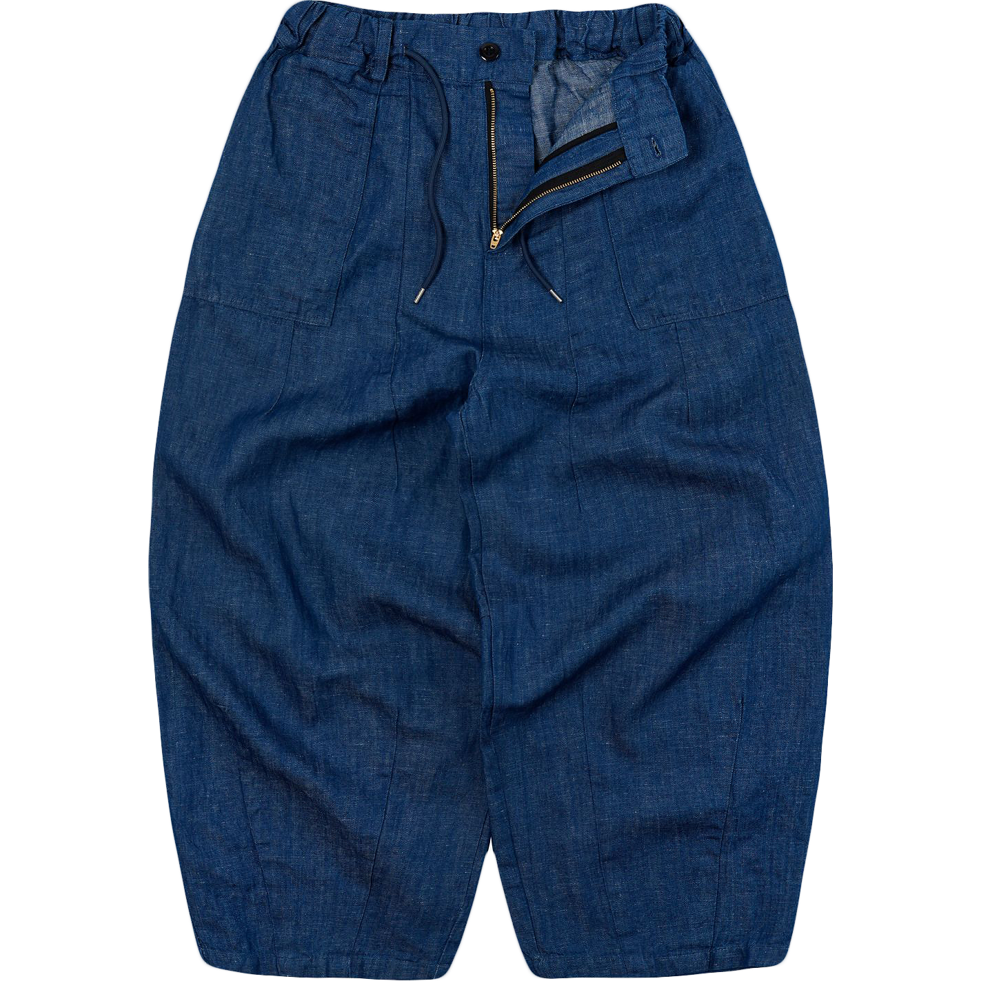 Denim Balloon Pants - Blue