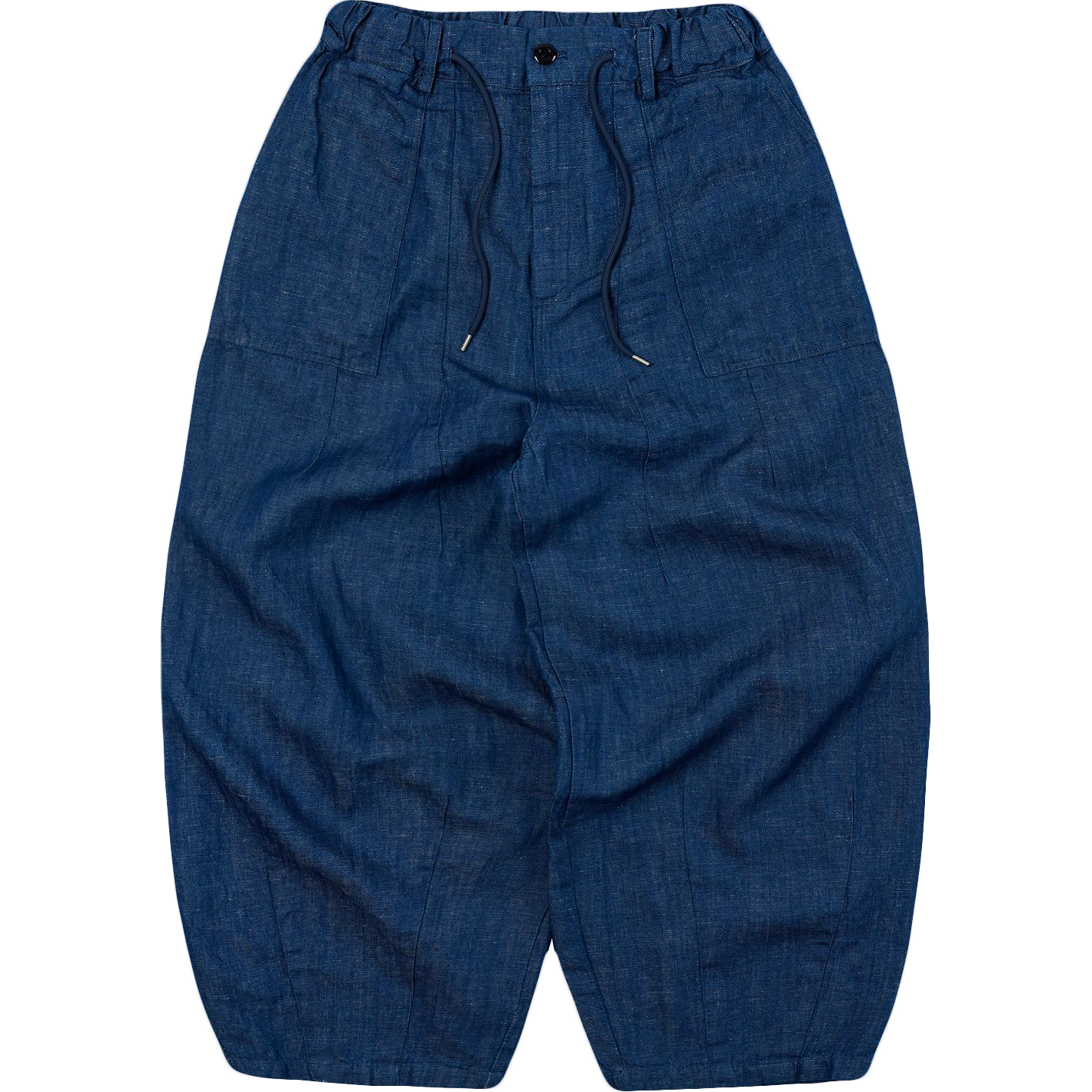 Denim Balloon Pants - Blue