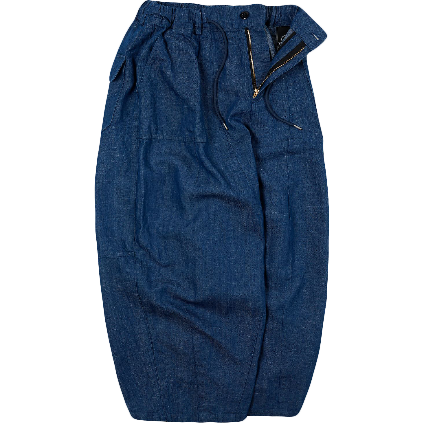 Denim Balloon Pants - Blue