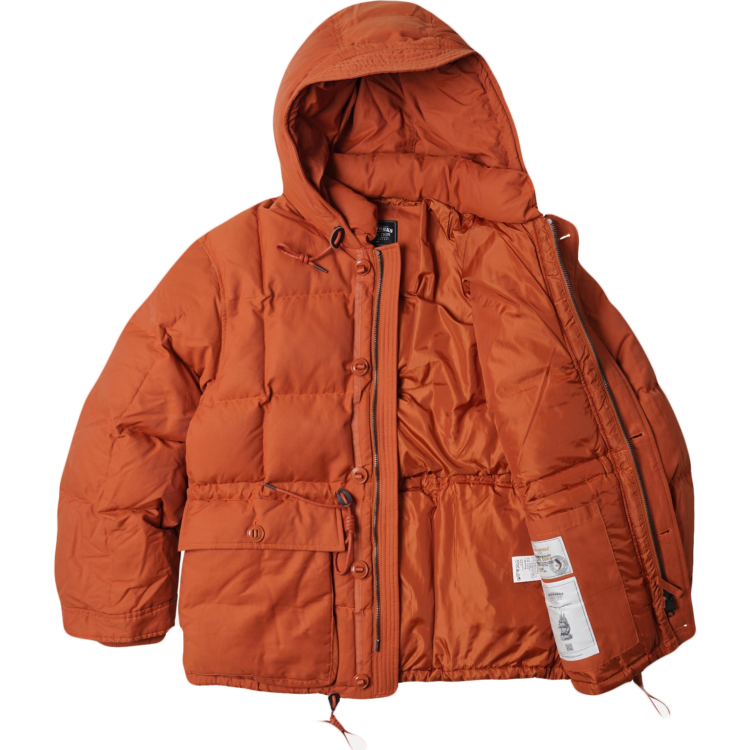 Karakoram Down Parka - Orange