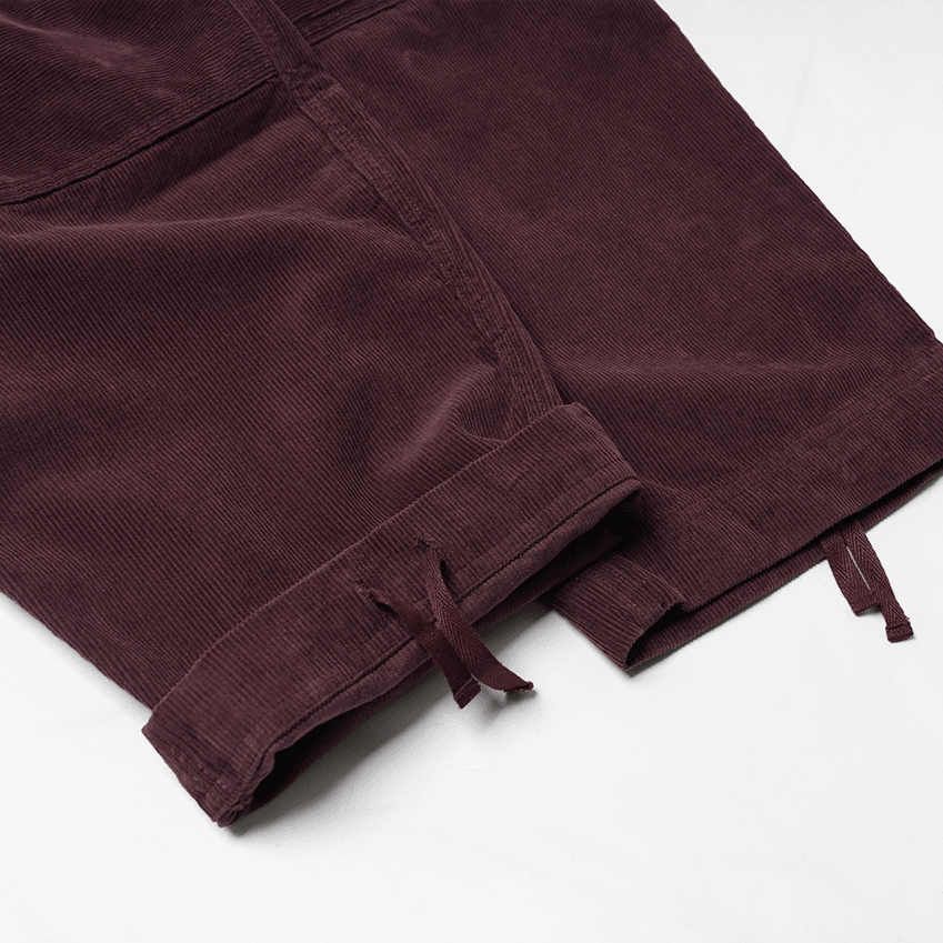 Corduroy M65 Field Pants - Red Bean