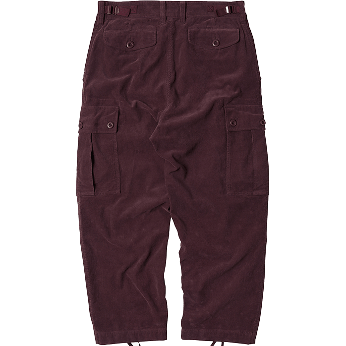 Corduroy M65 Field Pants - Red Bean