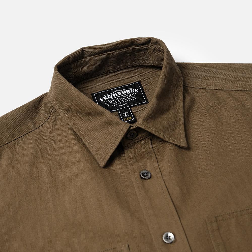 HBT Carpenter Pocket Work Shirt - Mocha