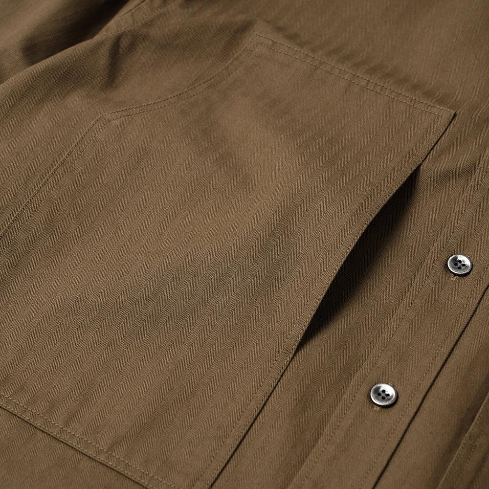 HBT Carpenter Pocket Work Shirt - Mocha