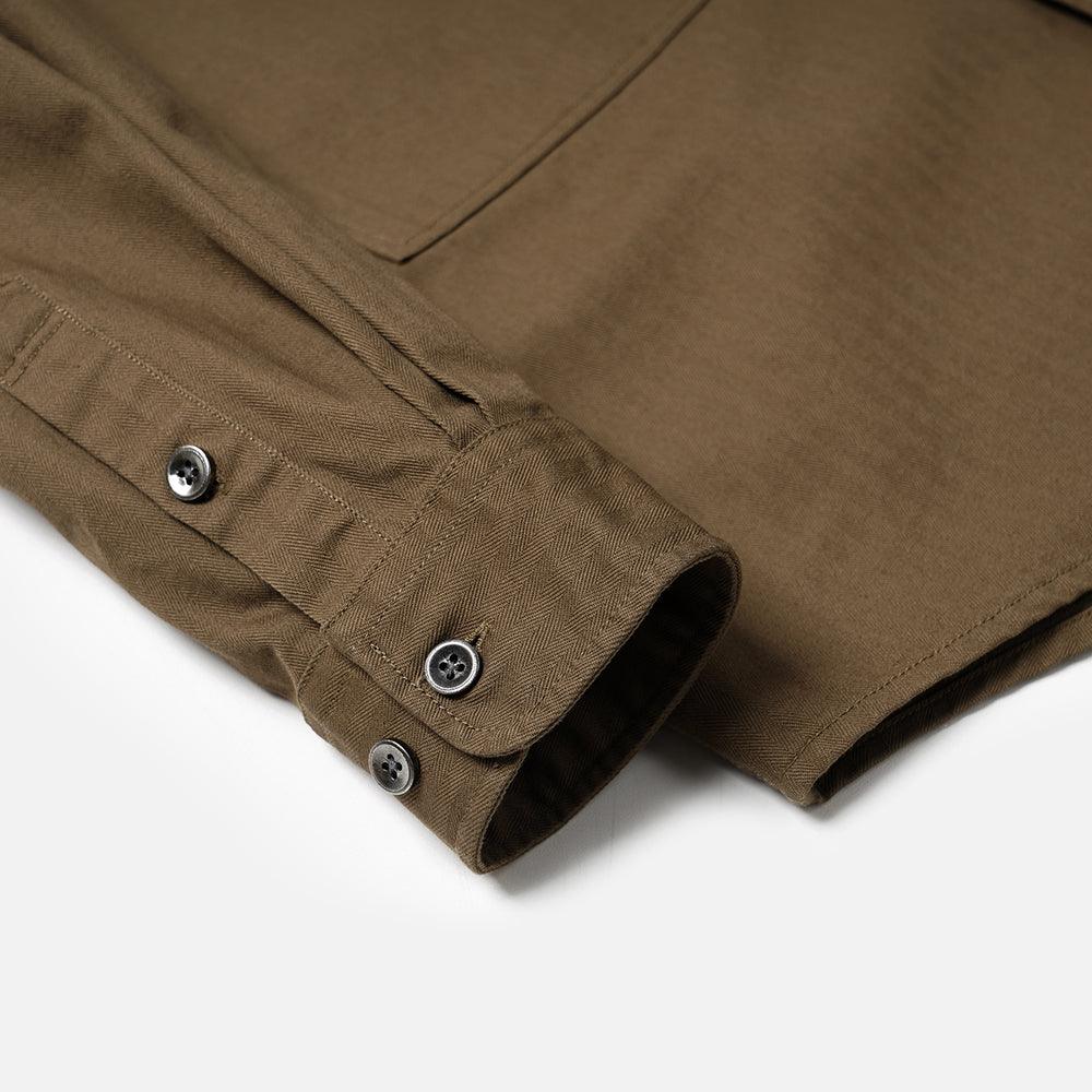 HBT Carpenter Pocket Work Shirt - Mocha