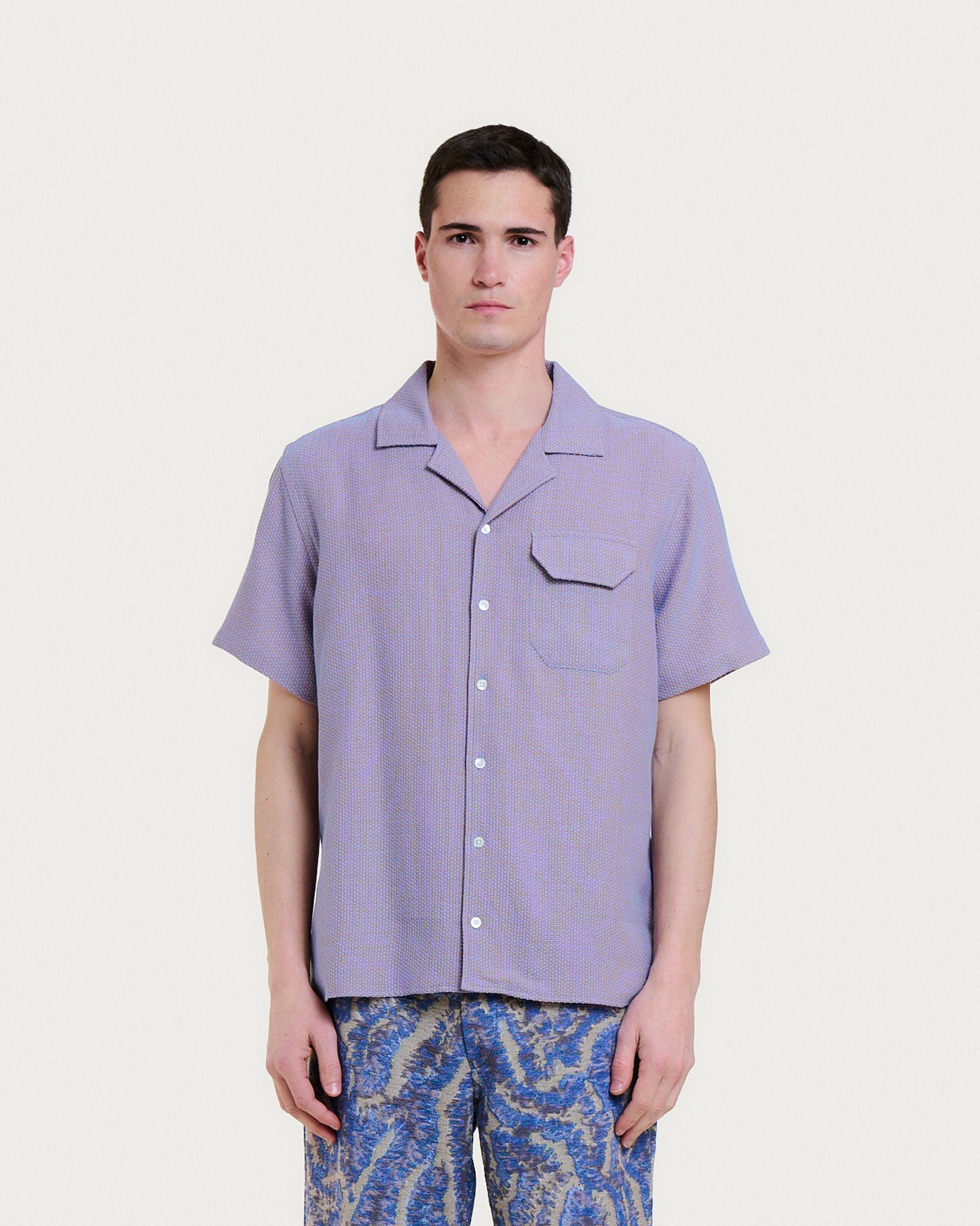 Guarda Nori Shirt - Blue / Orange