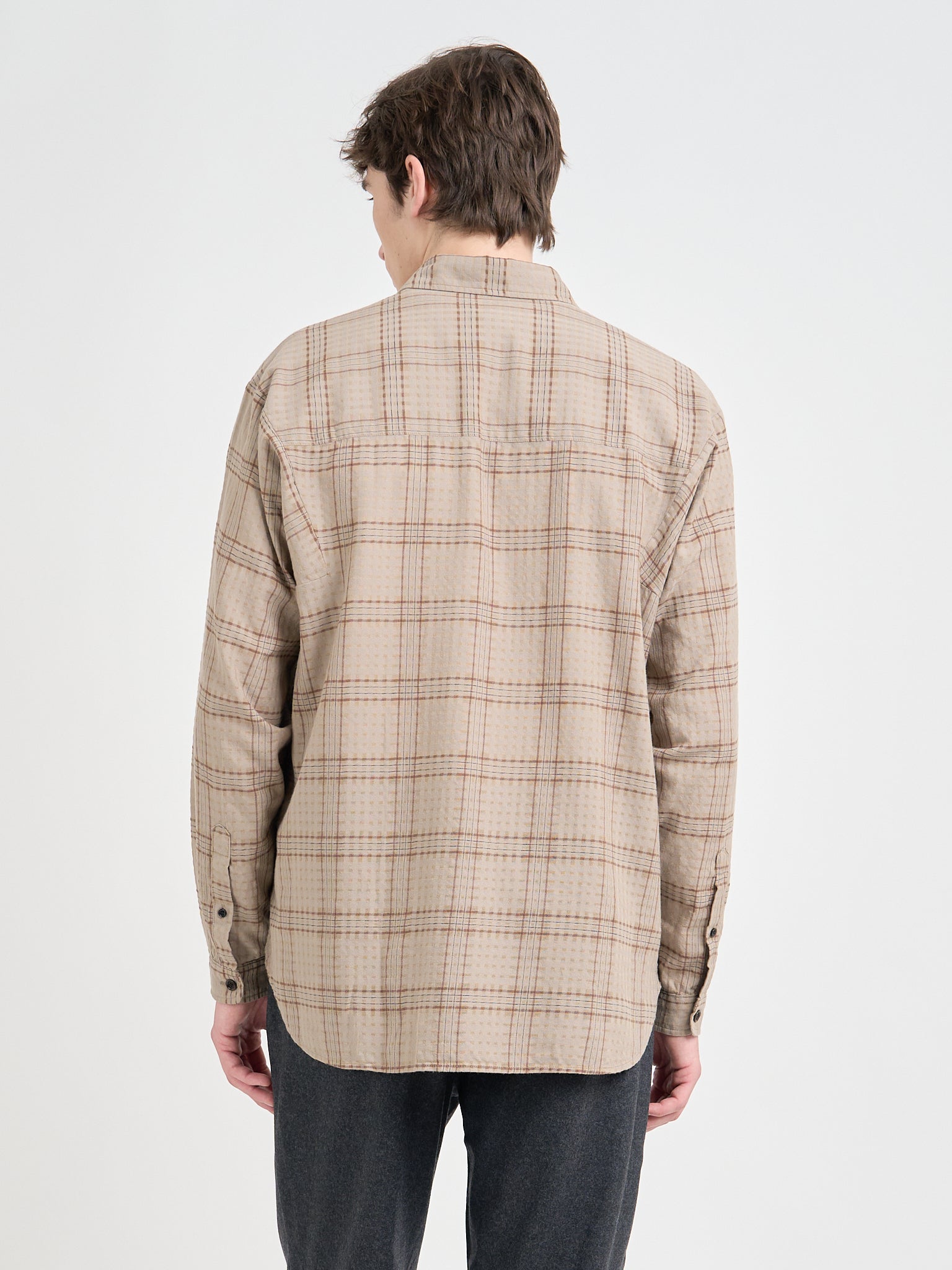 Garrison Long Sleeve Shirt - Connell Beige