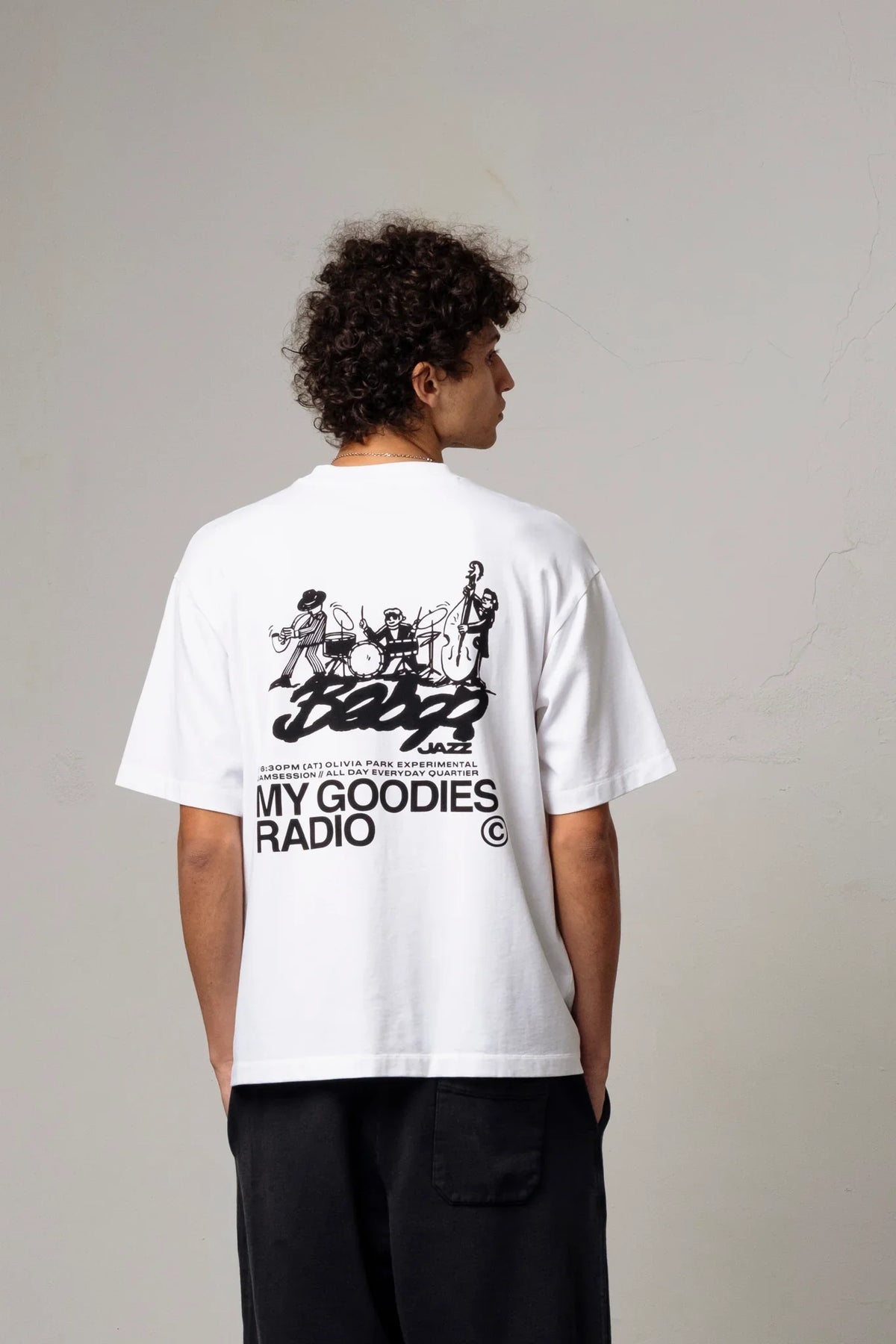 My Goodies Radio Tee - White