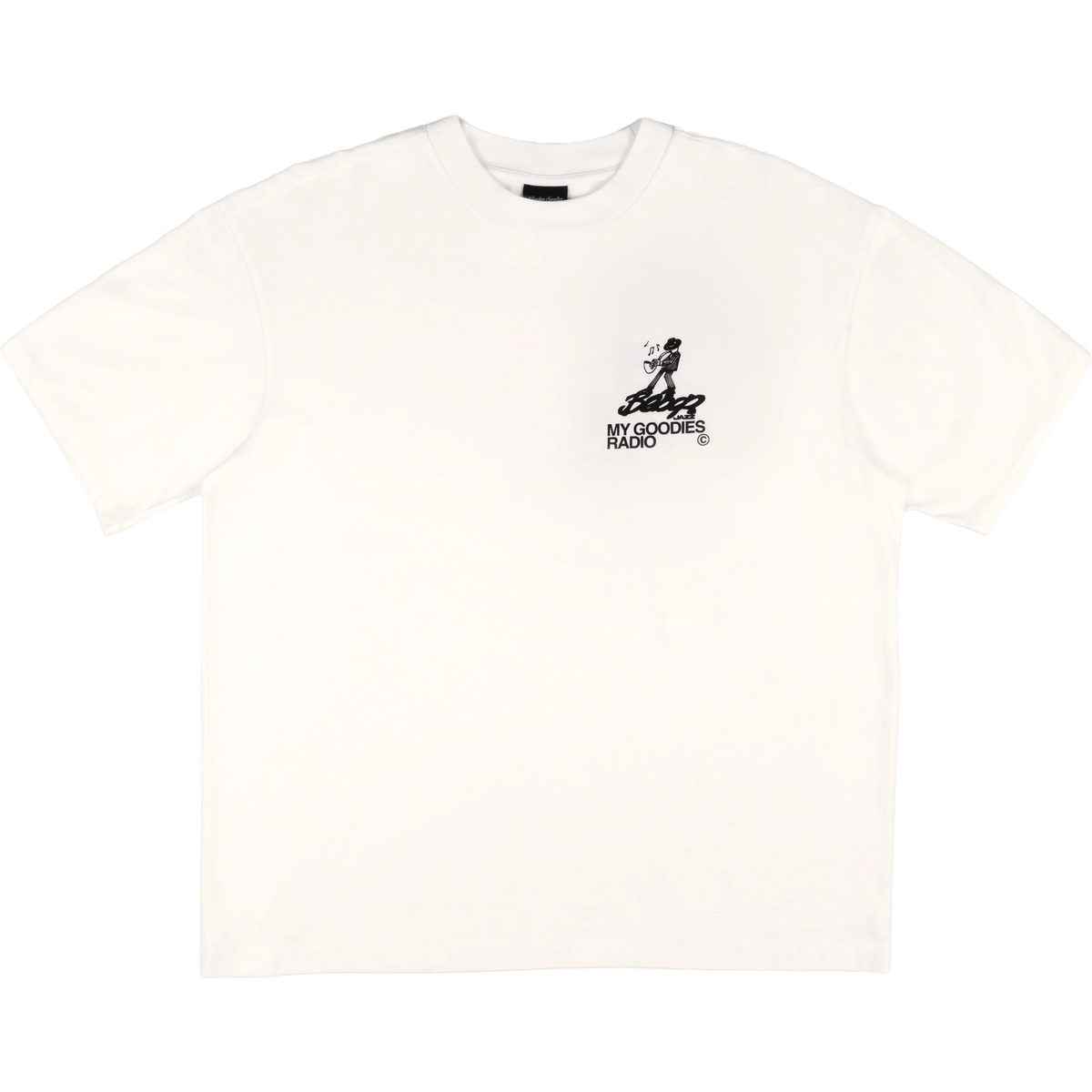 My Goodies Radio Tee - White