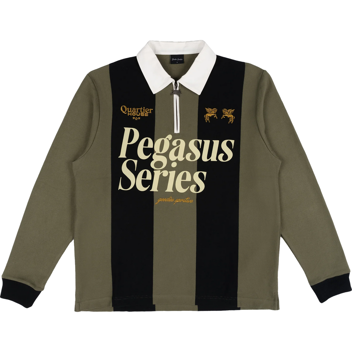 Pegasus Series Polo - Black / Green