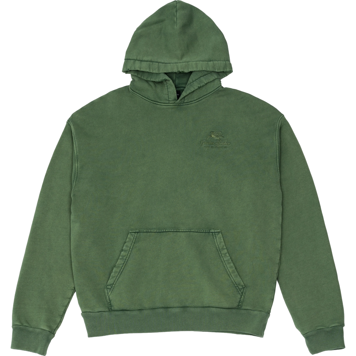 Premium Boxy Hoodie - Green