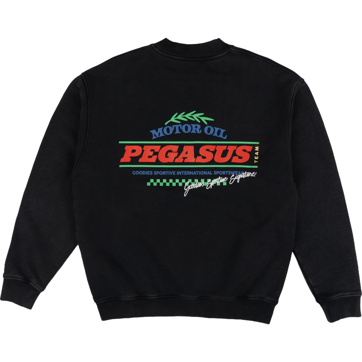 Motor Oil Crewneck - Black