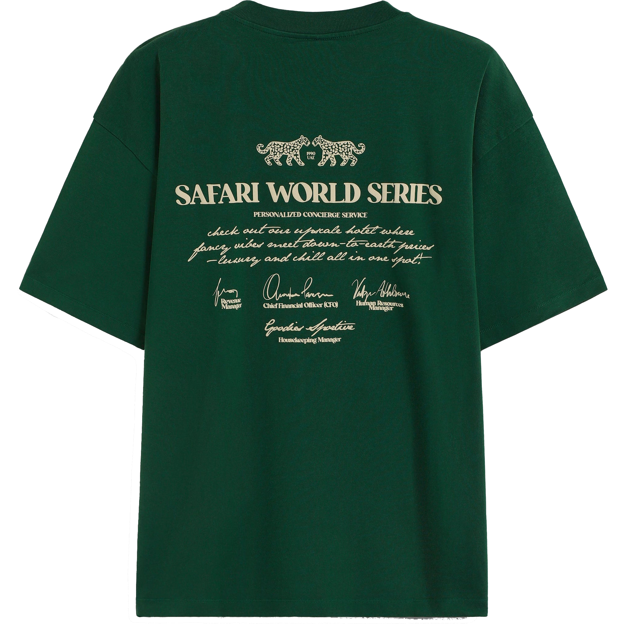 Safari World Series Tee - Green