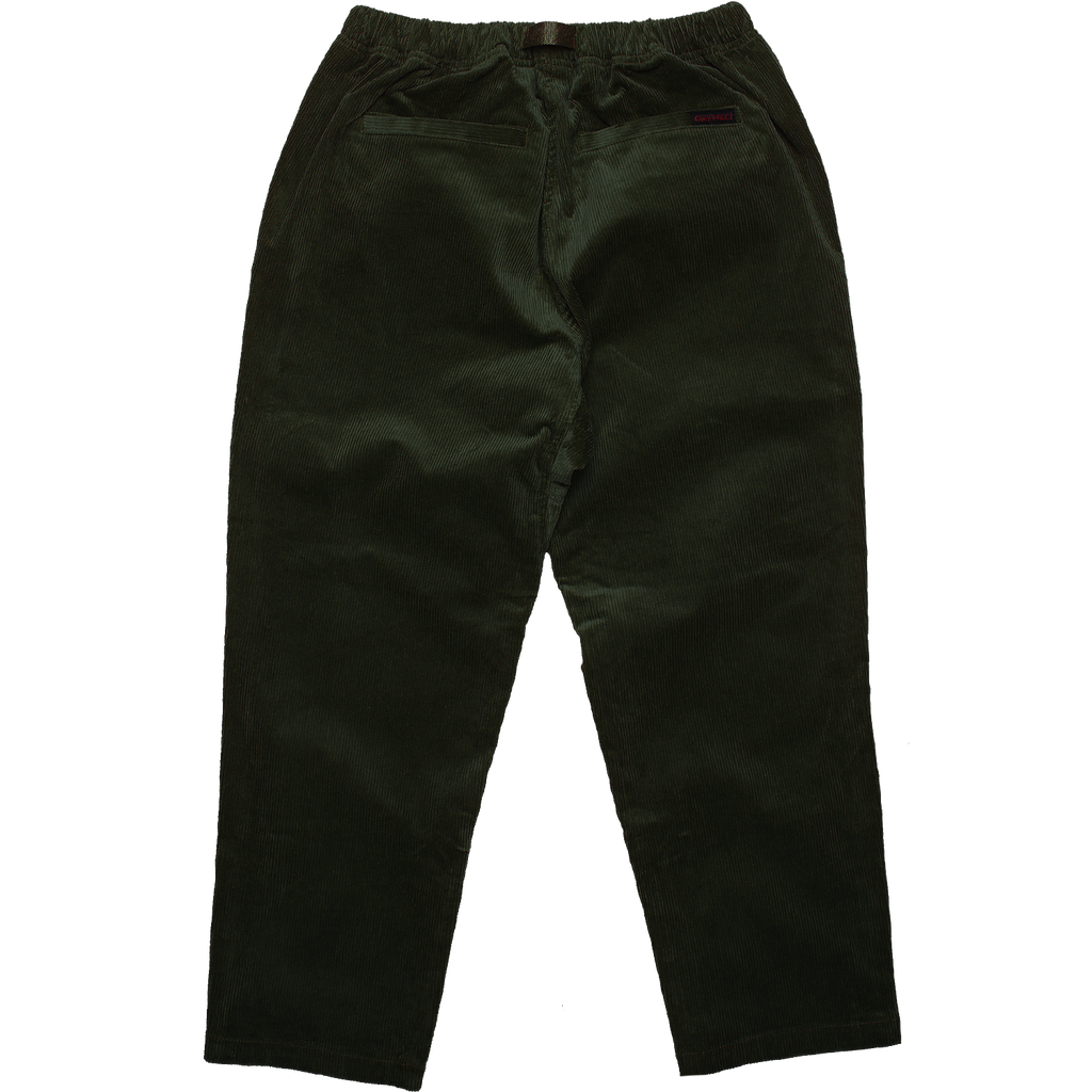 Corduroy Loose Tapered Ridge Pant - Dark Green