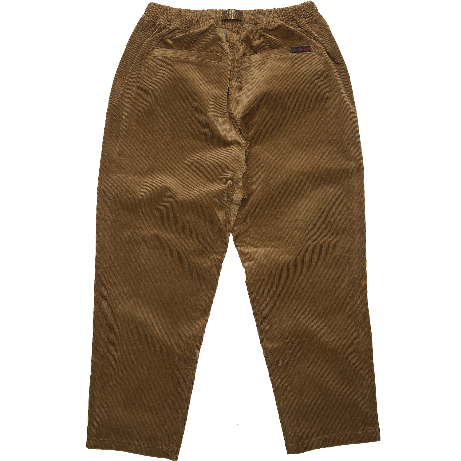 Corduroy Loose Tapered Ridge Pant - Mocha Beige