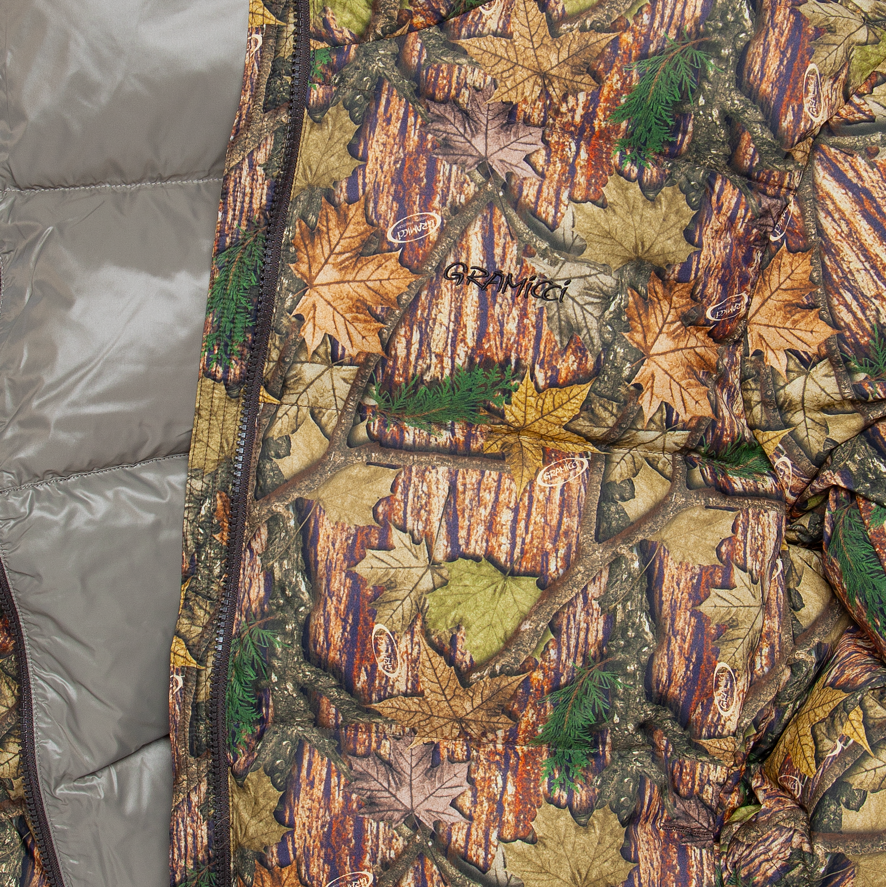 Down Puffer Jacket - Leaf Camo