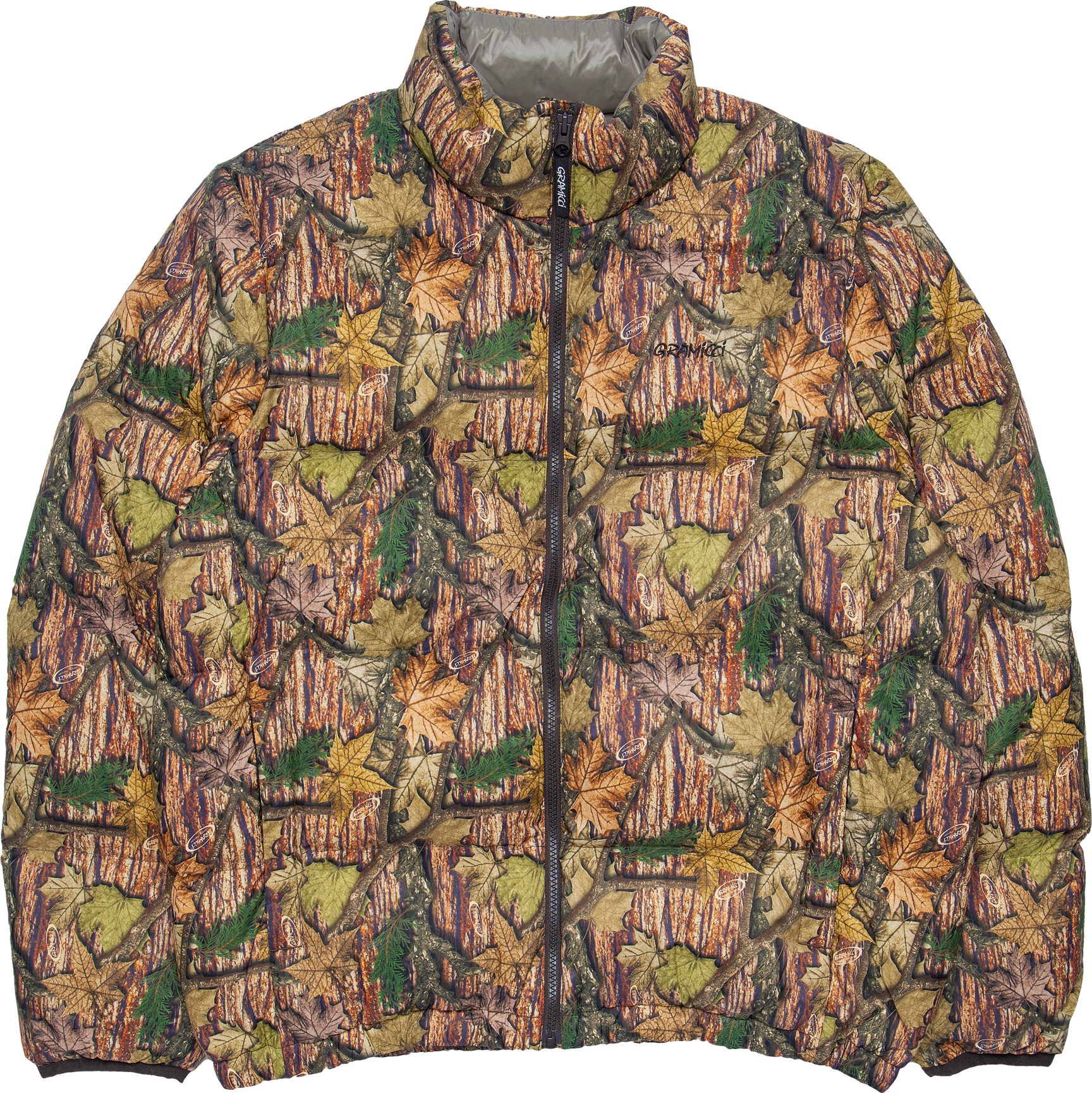 Down Puffer Jacket - Leaf Camo