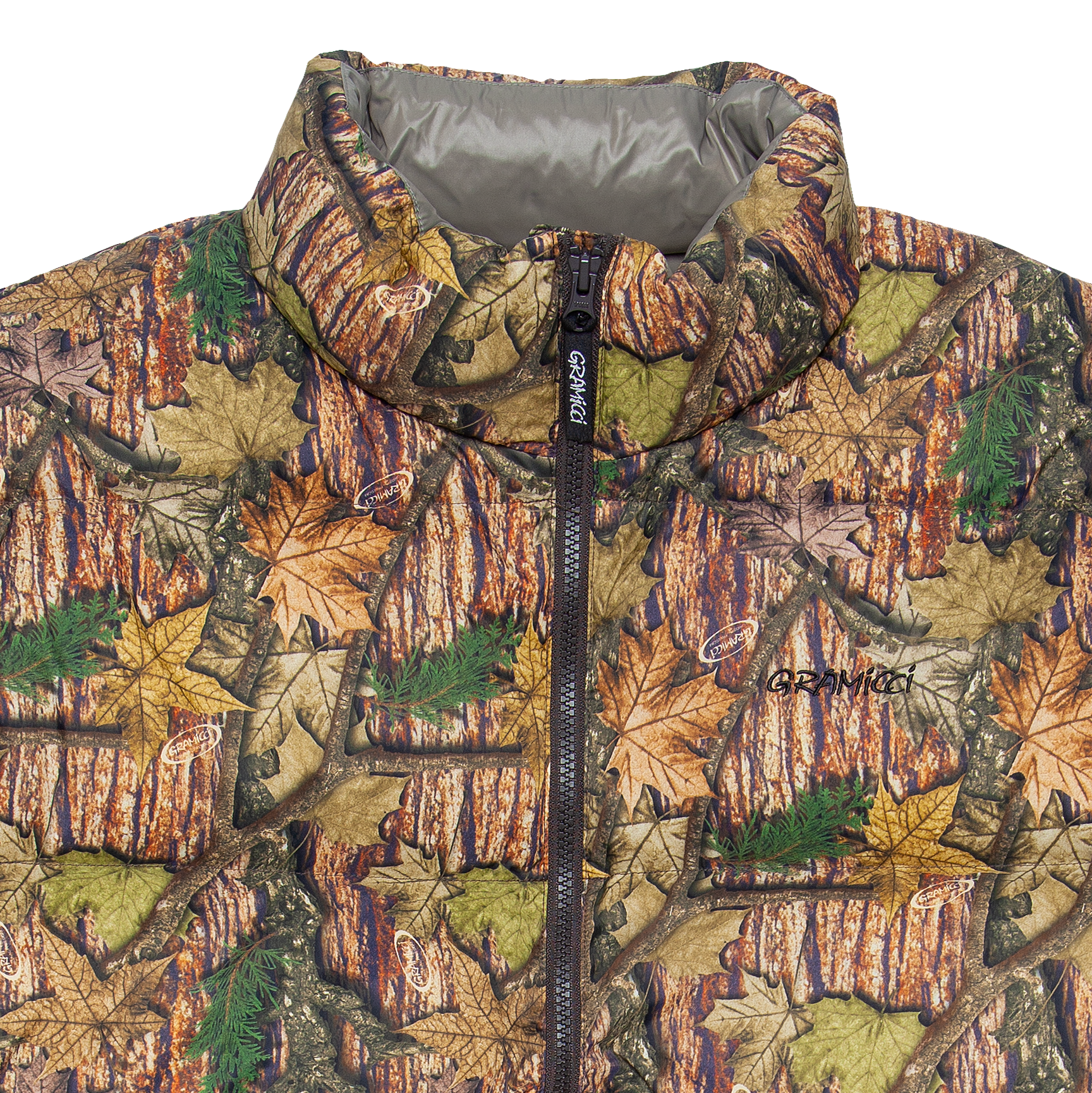 Down Puffer Jacket - Leaf Camo