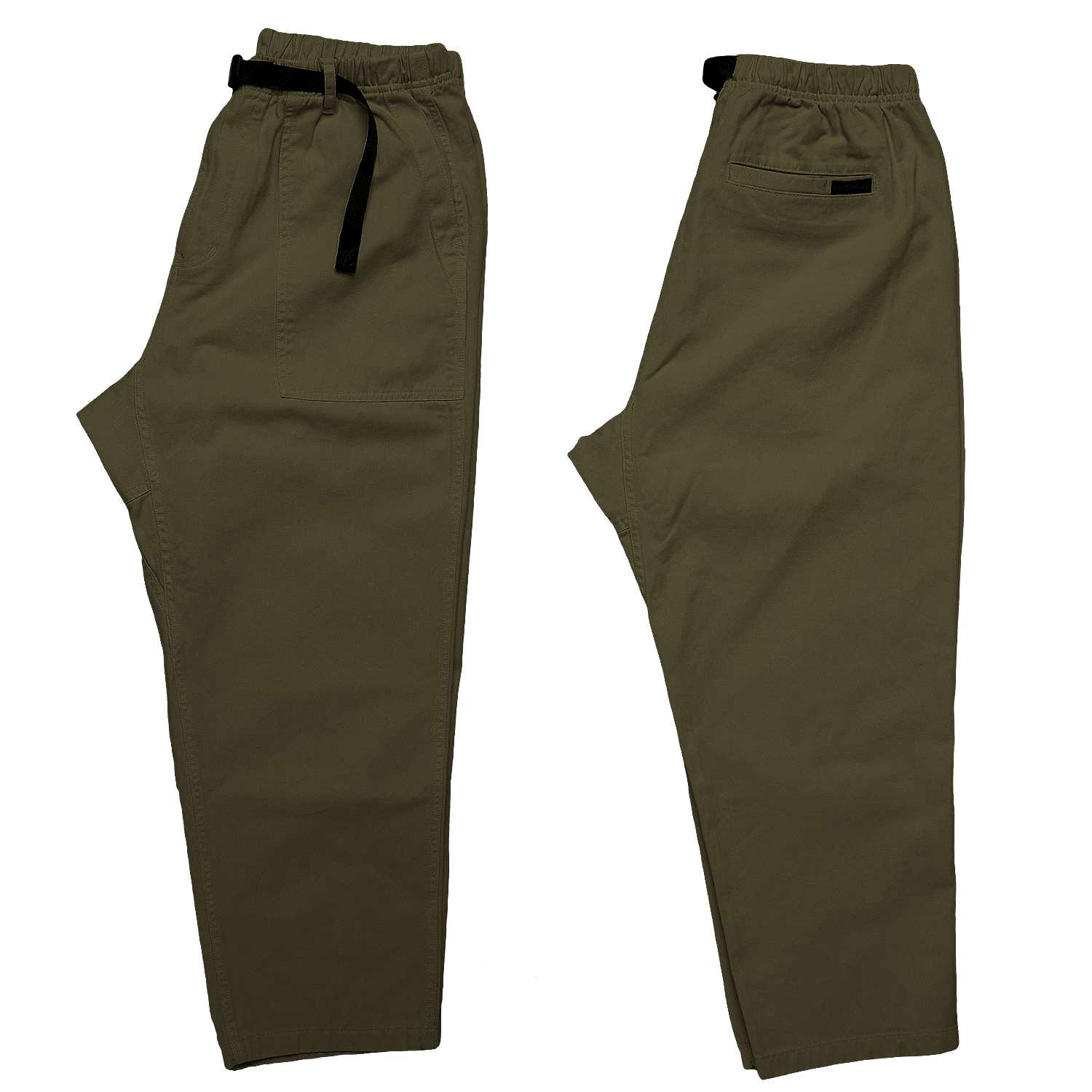 Loose Tapered Ridge Pant - Olive