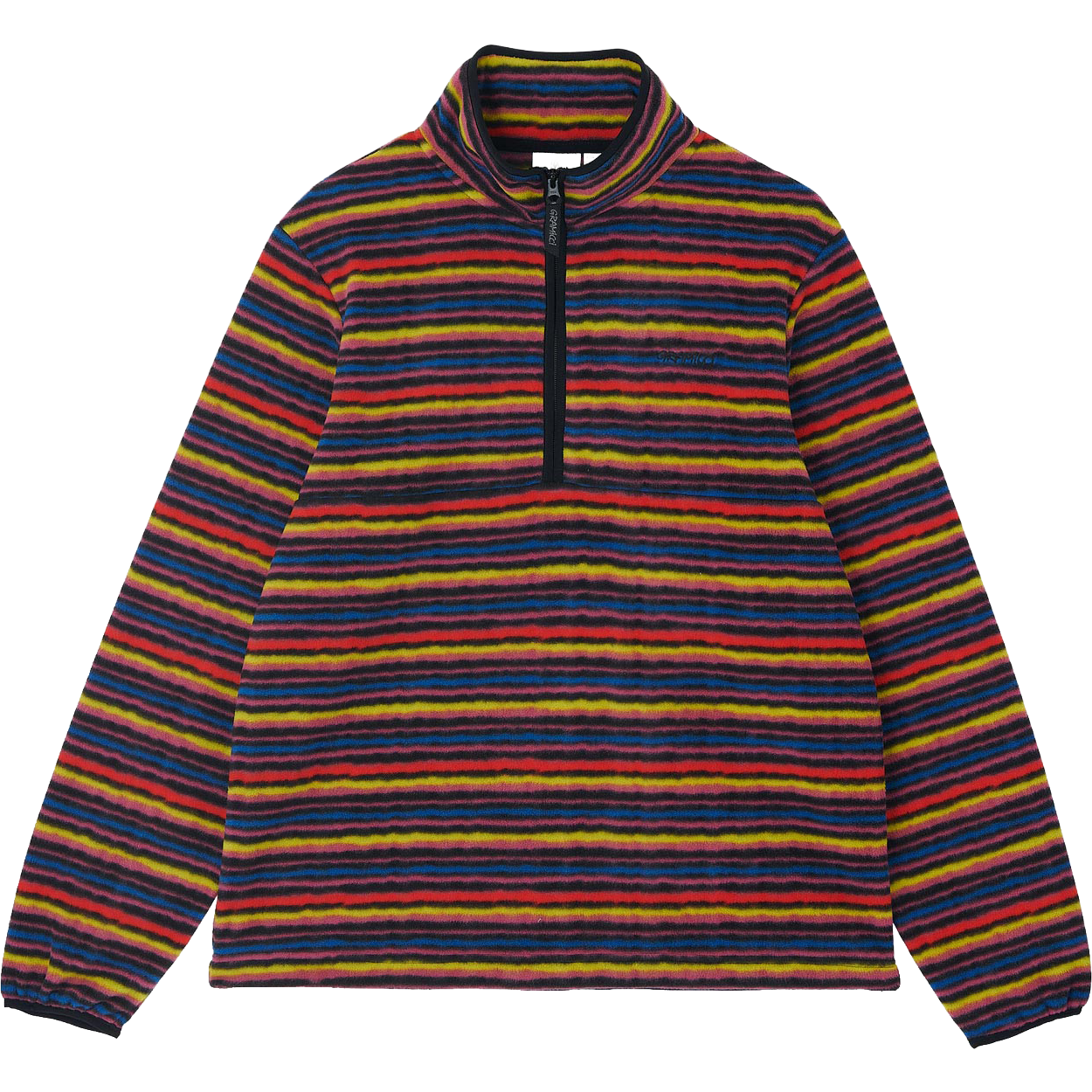 Thermal Fleece Pullover - Multi Stripe