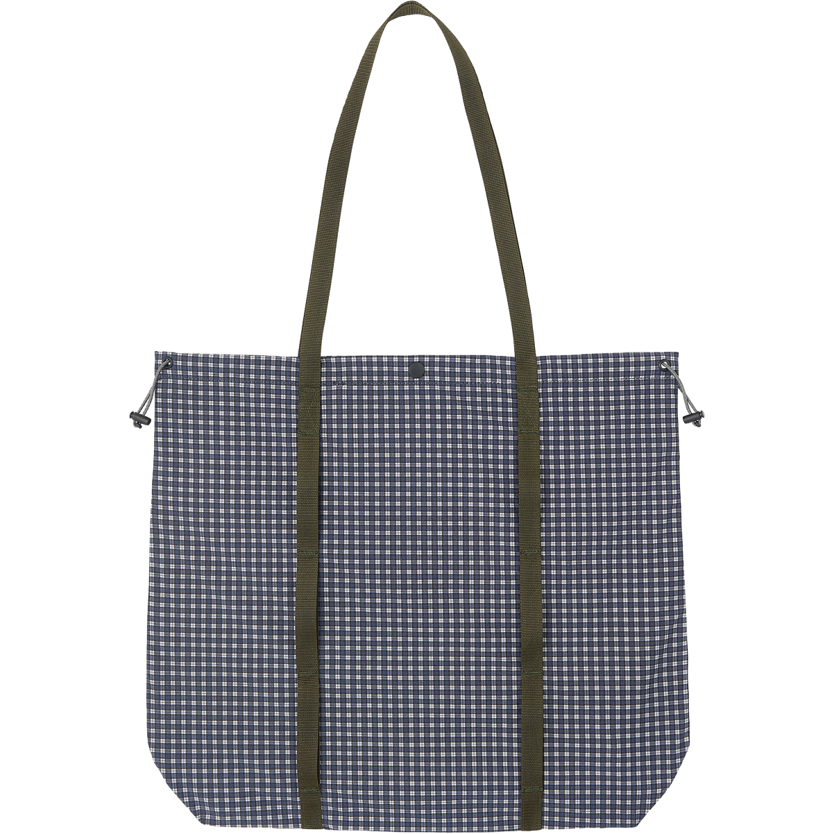 Utility Tote Bag - Navy Check