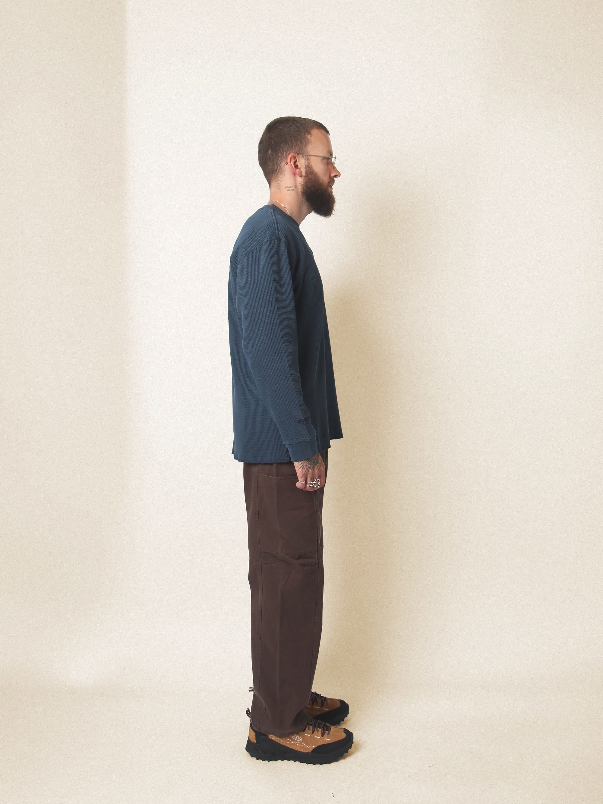 Waffle Crew - Dark Navy Pigment
