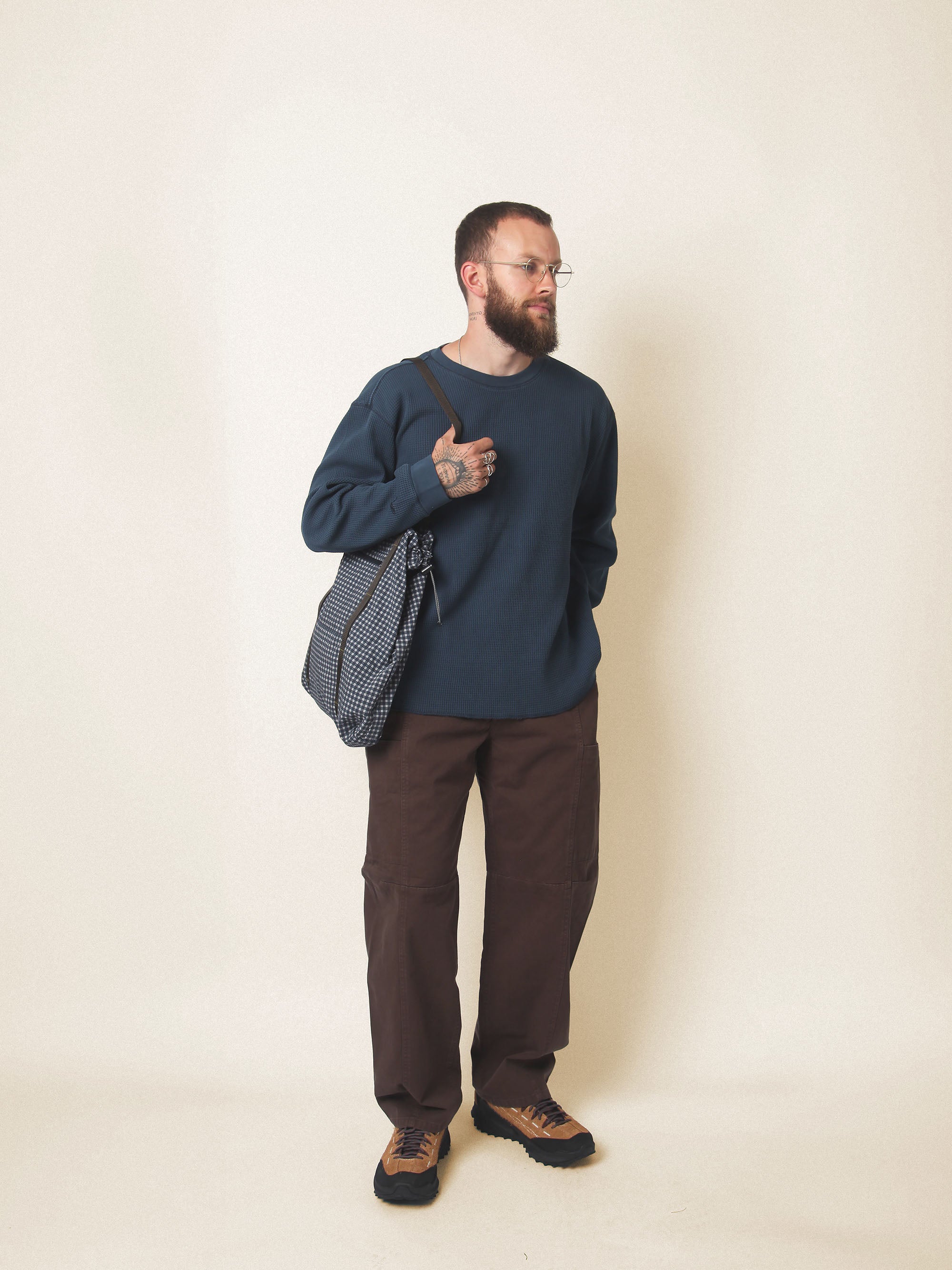 Waffle Crew - Dark Navy Pigment