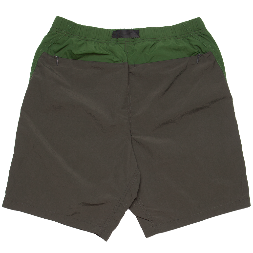 River Bank Shorts - Black Ink/Green