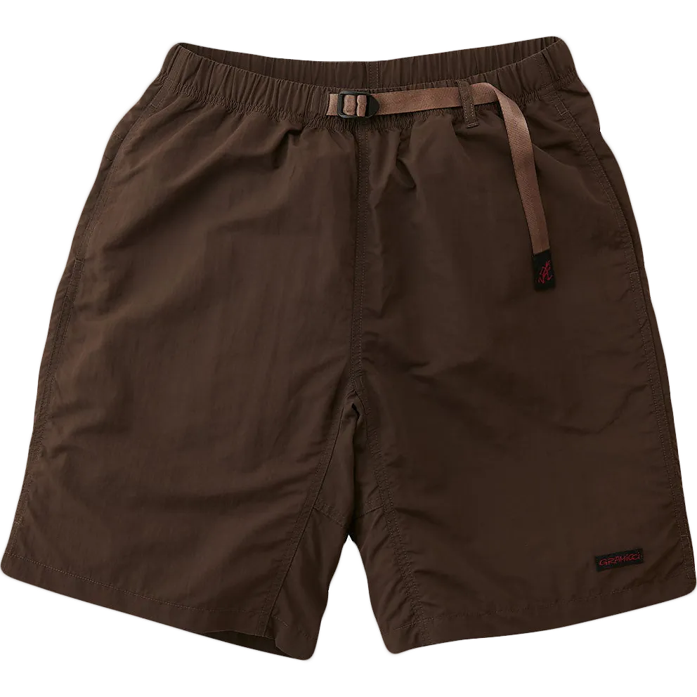 Nylon Packable G-Short - Deep Brown