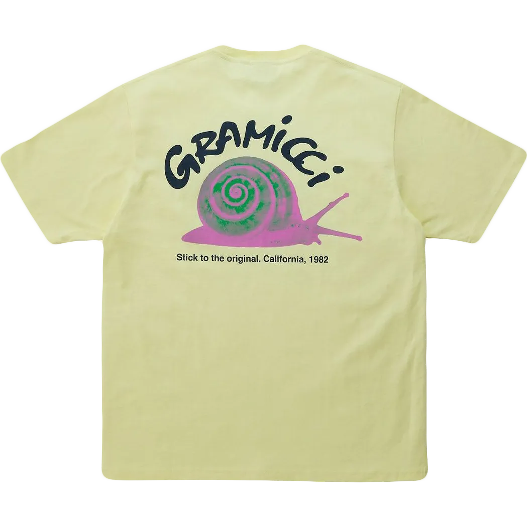 Snail Tee - Lemon