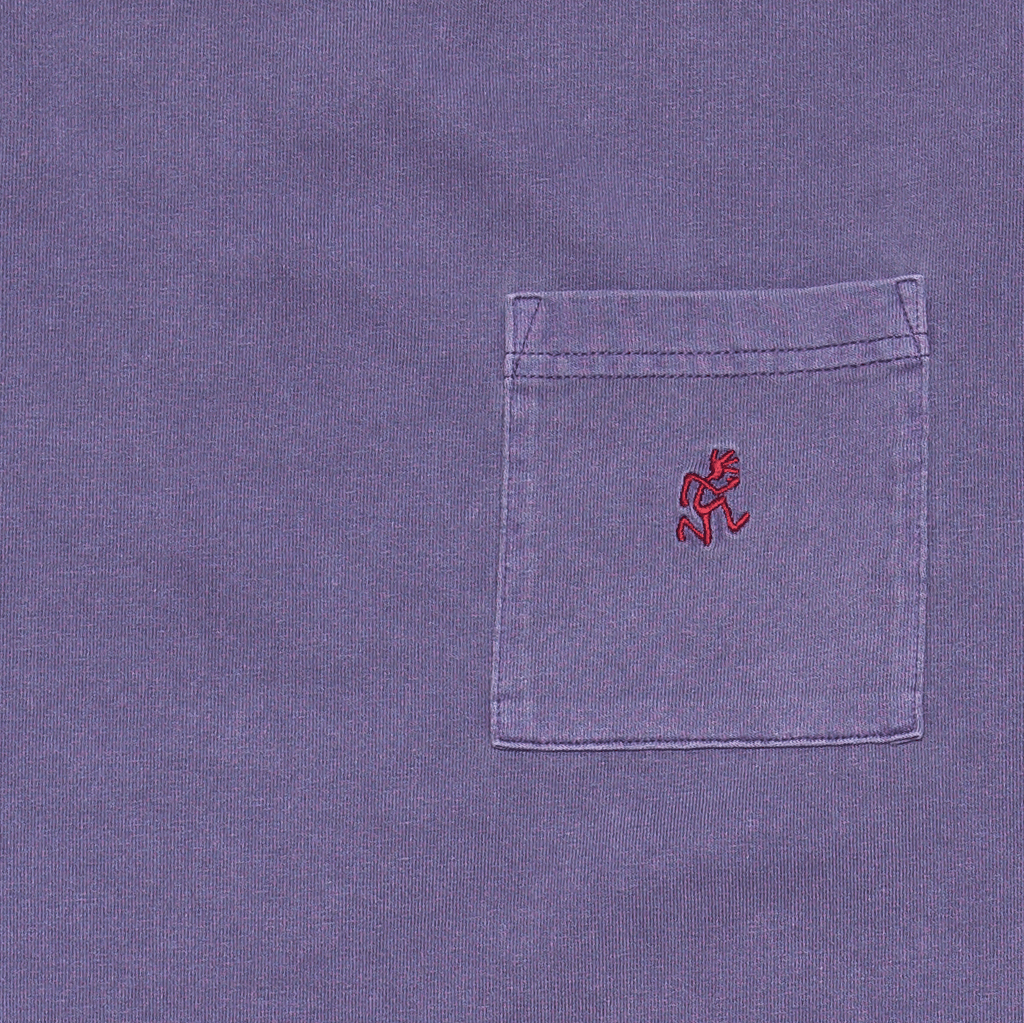 One Point Tee - Purple Pigment