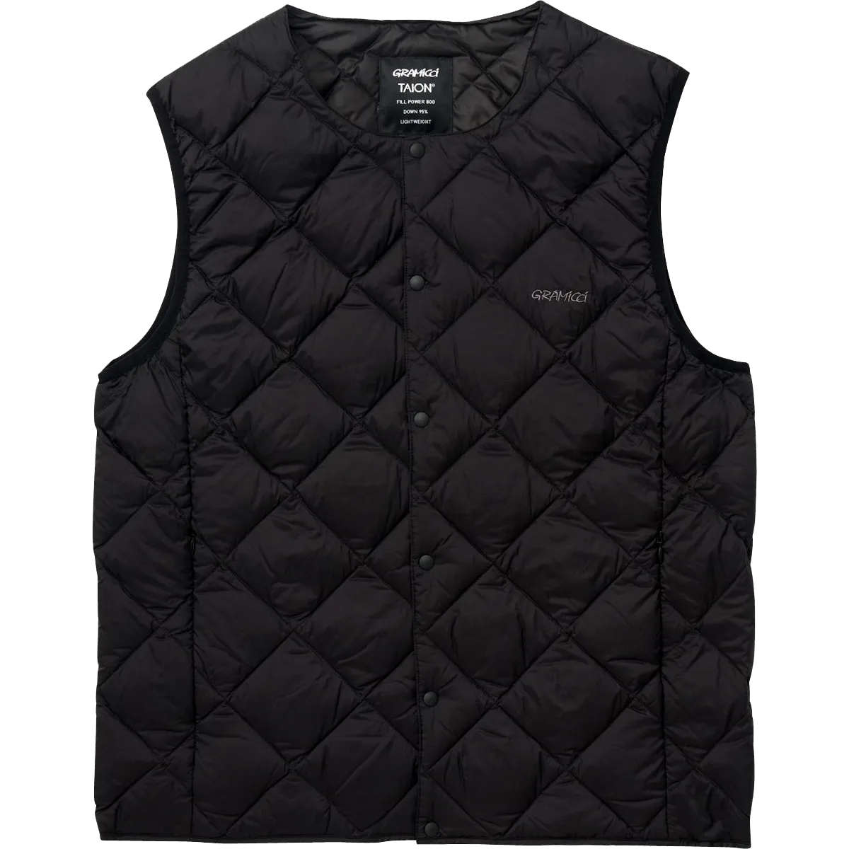 TAION - Inner Down Vest - Black