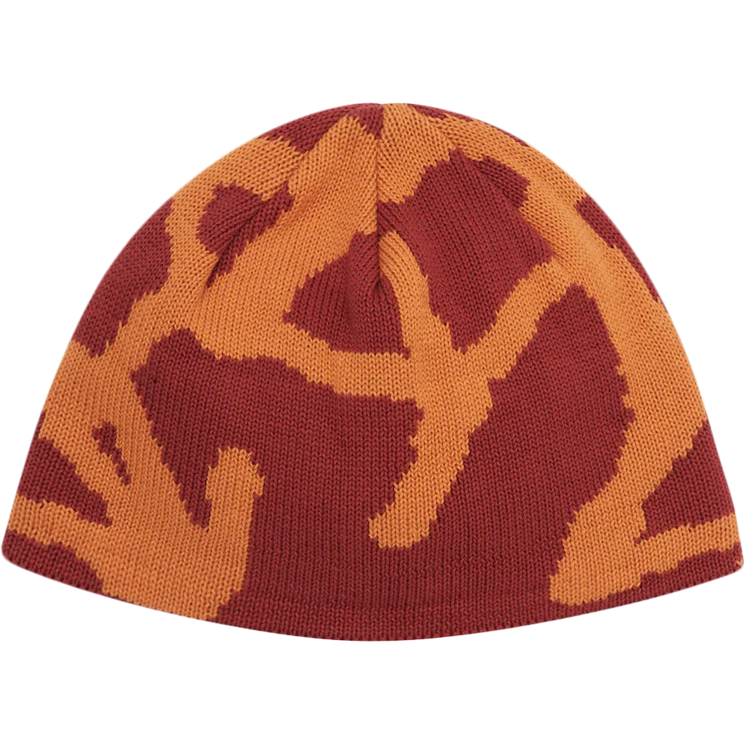 Burly Runningman Beanie - Burnt Orange