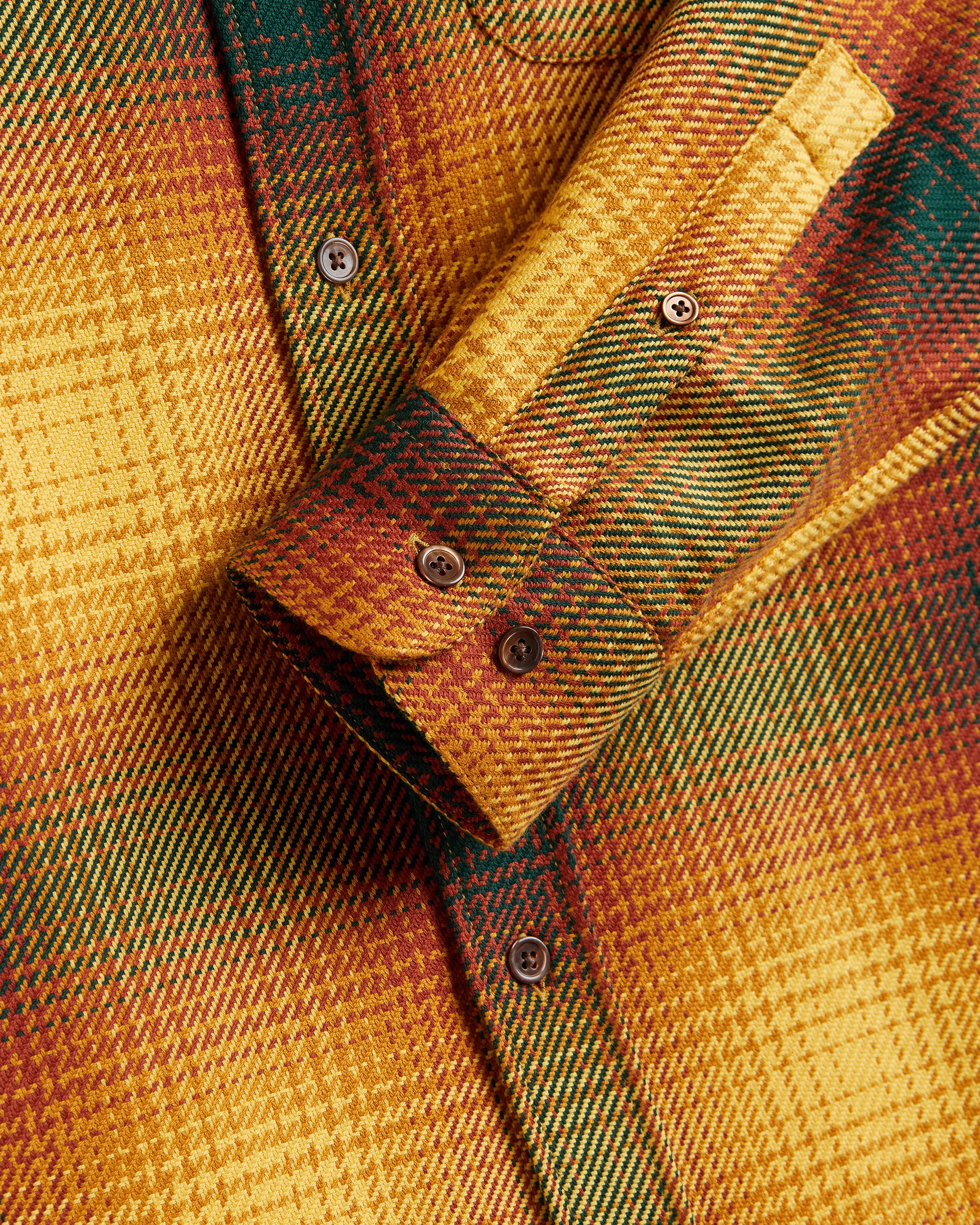 Harvest Flannel - Yellow