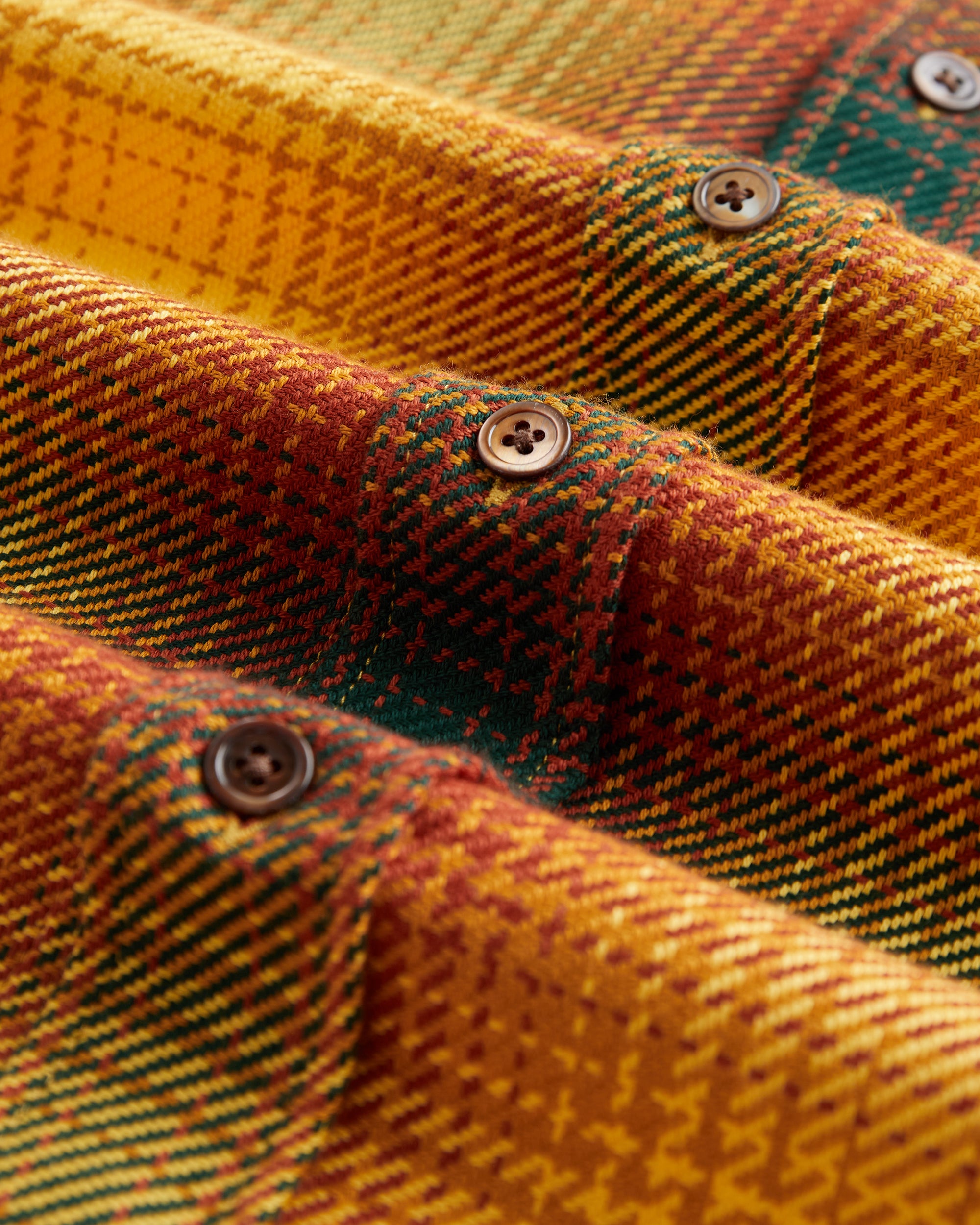 Harvest Flannel - Yellow