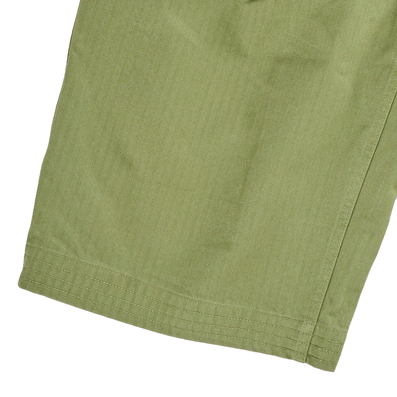 Irimi Pleated Big Shorts - Military Olive