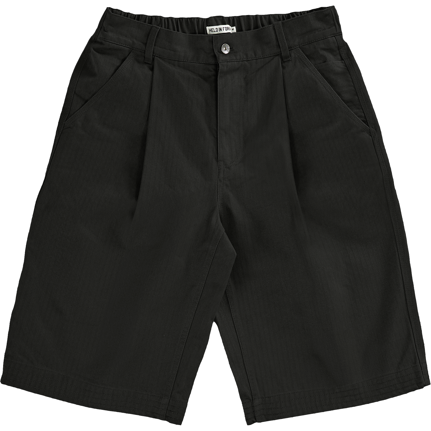 Irimi Pleated Big Shorts - Shadow