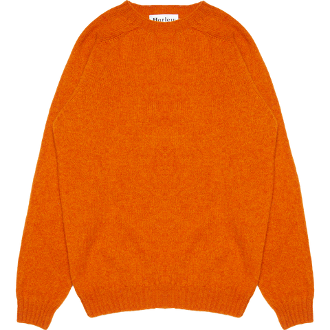 Supersoft Wool Crewneck Sweater - Autumn Leaf