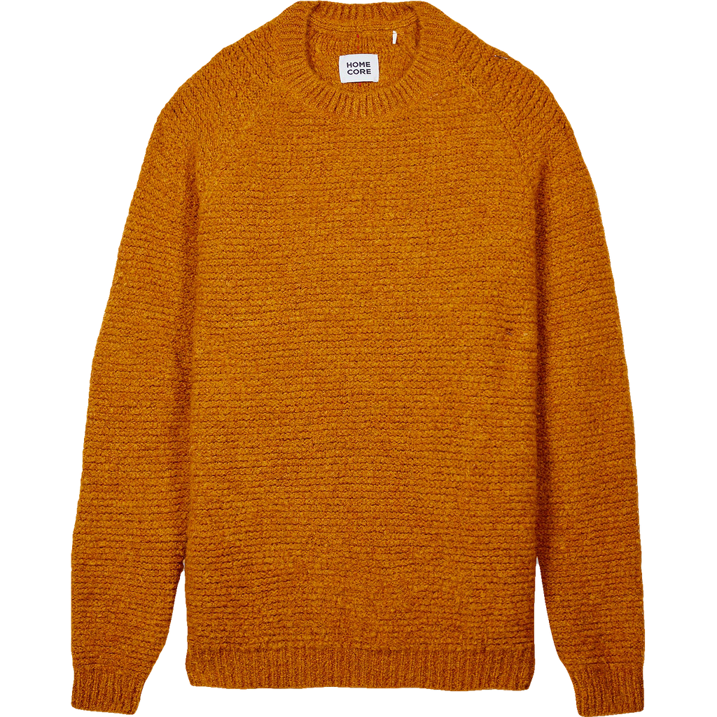 Infinity Alpaca Sweater - Mustard