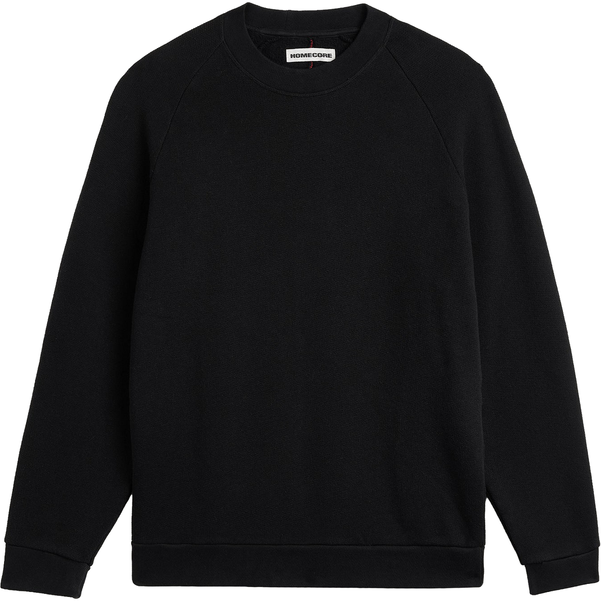Terry Fleece Sweatshirt - Black