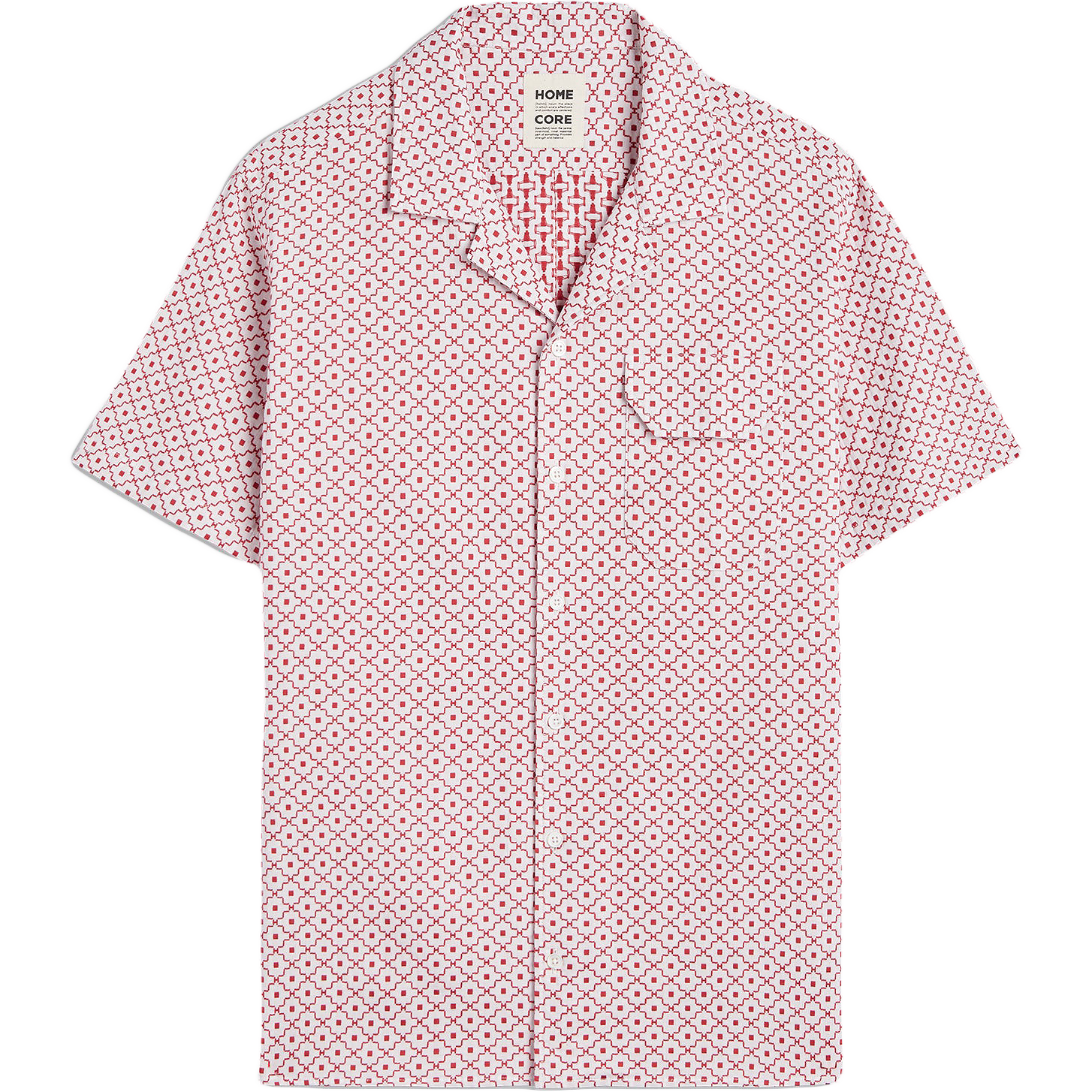 Guarda Rhodes Shirt - White / Red