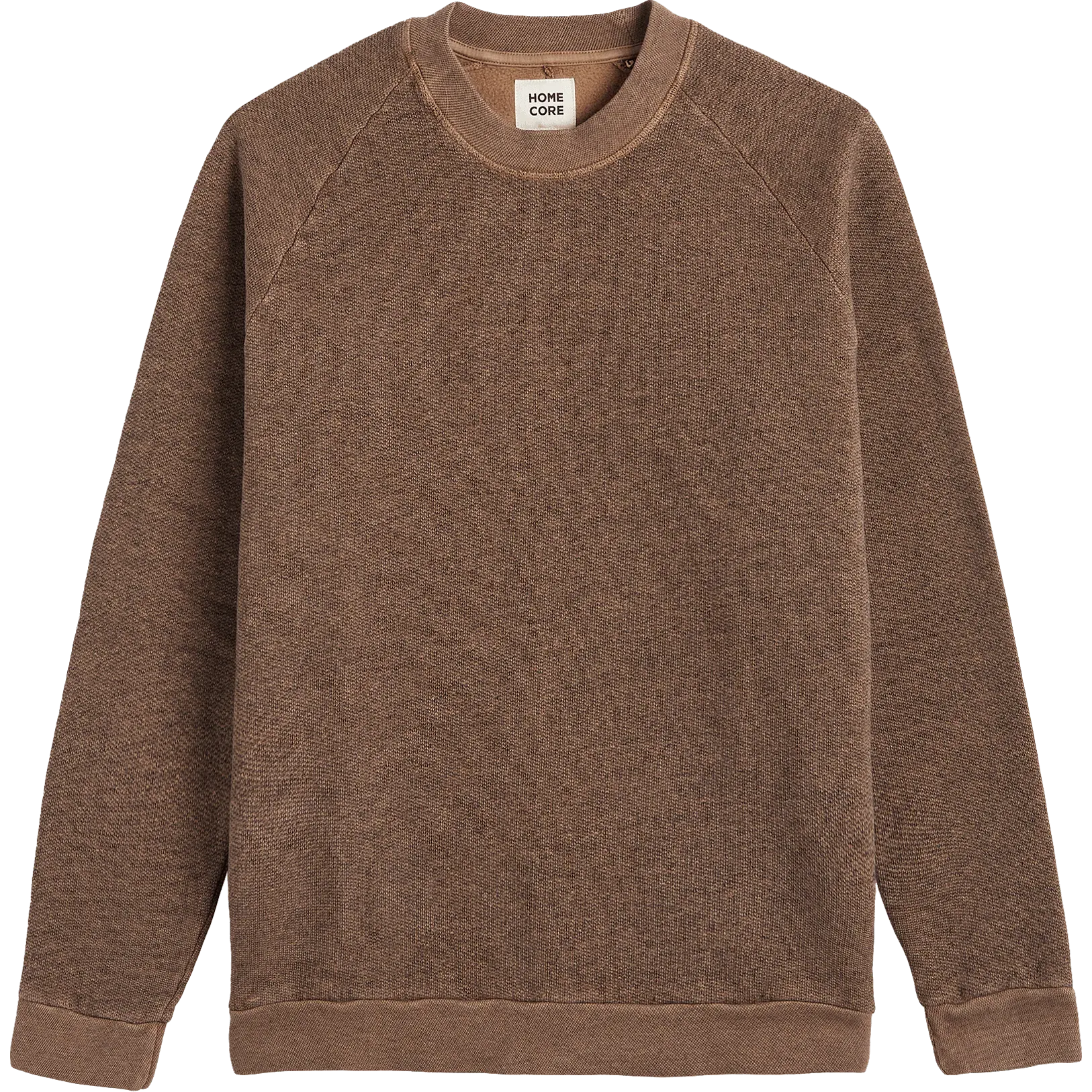 Terry Fleece Sweatshirt - Coconut Brown